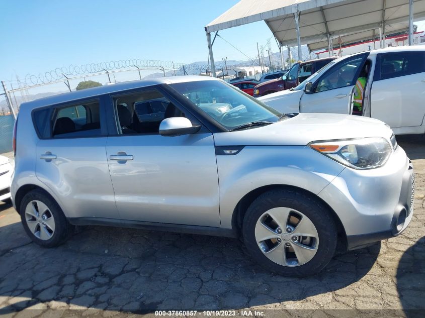 2014 KIA SOUL BASE - KNDJN2A23E7723325
