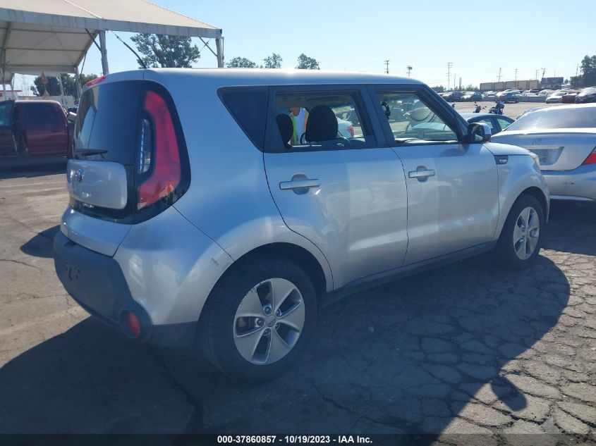 2014 KIA SOUL BASE - KNDJN2A23E7723325