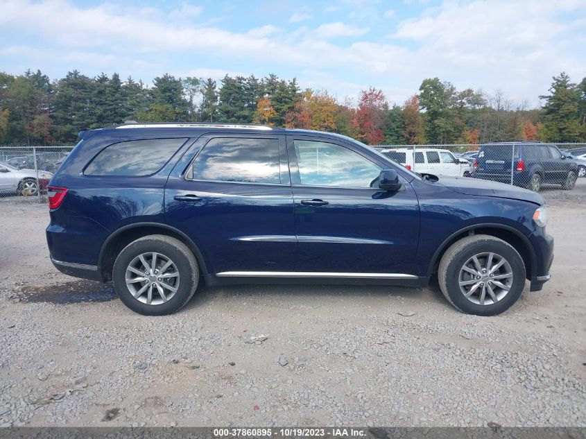 VIN 1C4RDJAG0HC666993 2017 DODGE DURANGO SXT