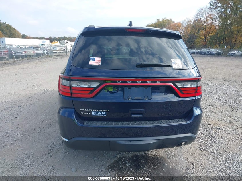 VIN 1C4RDJAG0HC666993 2017 DODGE DURANGO SXT