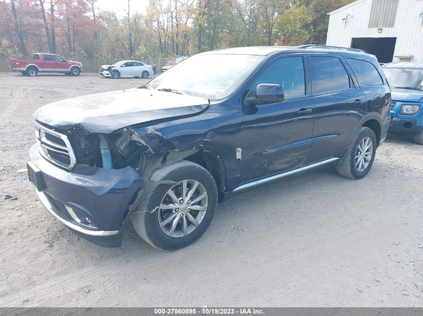 VIN 1C4RDJAG0HC666993 2017 DODGE DURANGO SXT