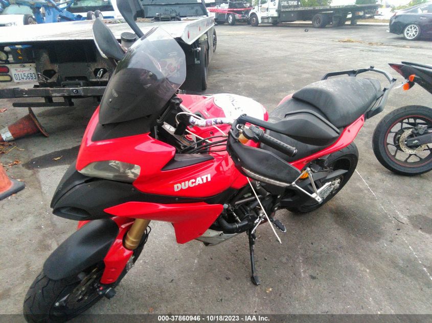 2011 DUCATI MULTISTRADA 1200/S SPORT ZDM12BLW4BB010309