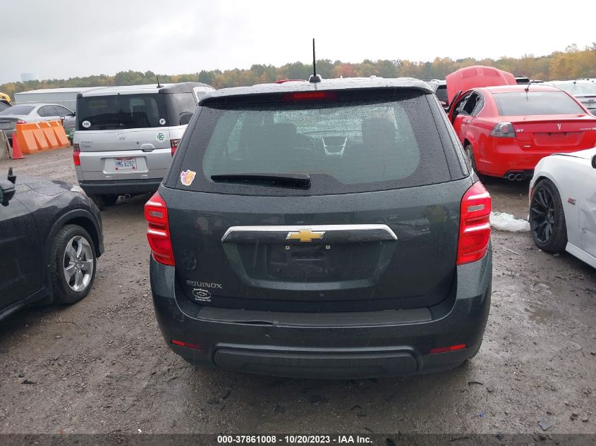 2017 CHEVROLET EQUINOX LS - 2GNALBEK9H1612416