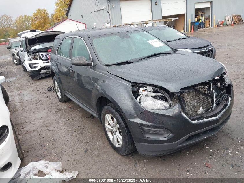 2017 CHEVROLET EQUINOX LS - 2GNALBEK9H1612416