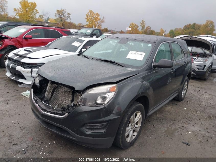 2017 CHEVROLET EQUINOX LS - 2GNALBEK9H1612416