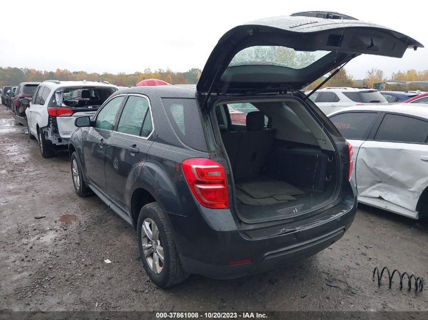 2017 CHEVROLET EQUINOX LS - 2GNALBEK9H1612416