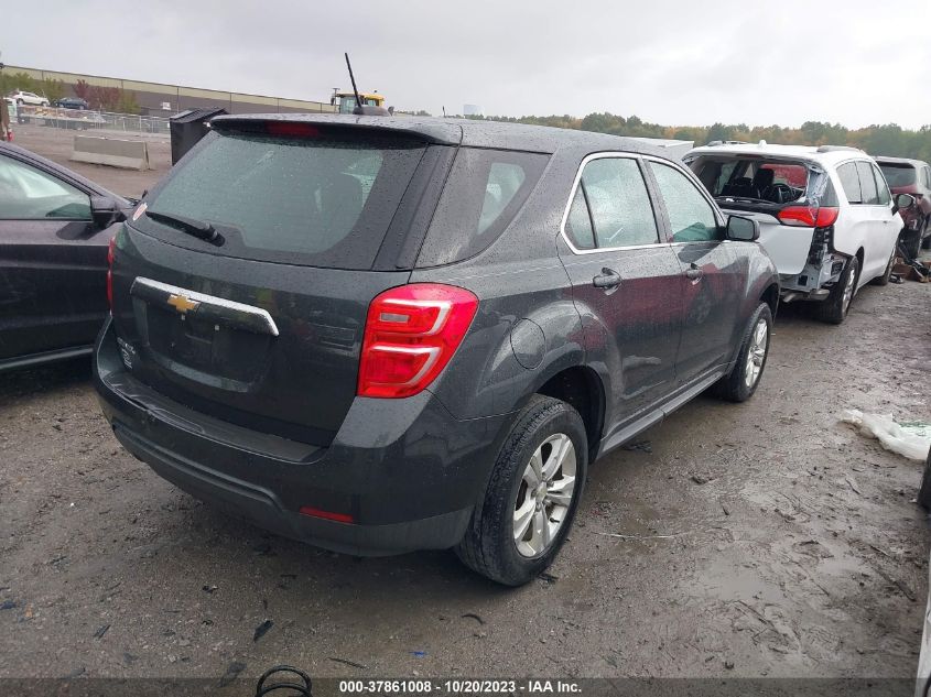 2017 CHEVROLET EQUINOX LS - 2GNALBEK9H1612416