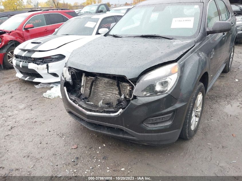 2017 CHEVROLET EQUINOX LS - 2GNALBEK9H1612416