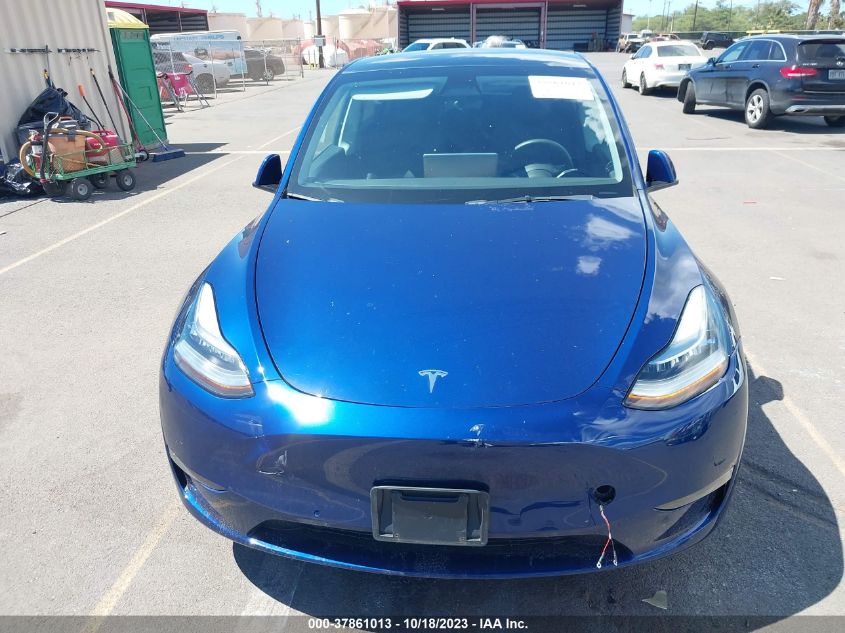2022 TESLA MODEL Y LONG RANGE - 7SAYGDEE1NF393769