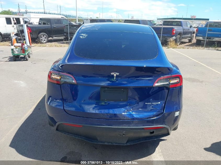 2022 TESLA MODEL Y LONG RANGE - 7SAYGDEE1NF393769