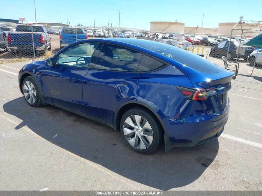 2022 TESLA MODEL Y LONG RANGE - 7SAYGDEE1NF393769