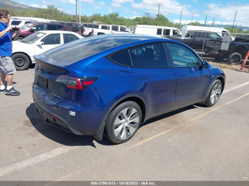 2022 TESLA MODEL Y LONG RANGE - 7SAYGDEE1NF393769