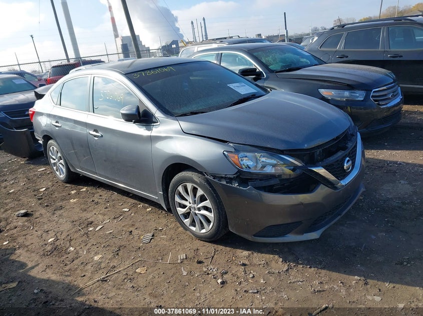 VIN 3N1AB7AP8JL626955 2018 NISSAN SENTRA SV