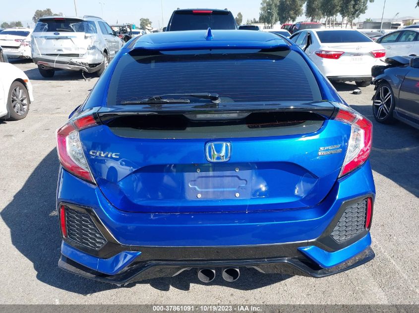 SHHFK7H91KU409157 Honda Civic Hatchback SPORT TOURING 17