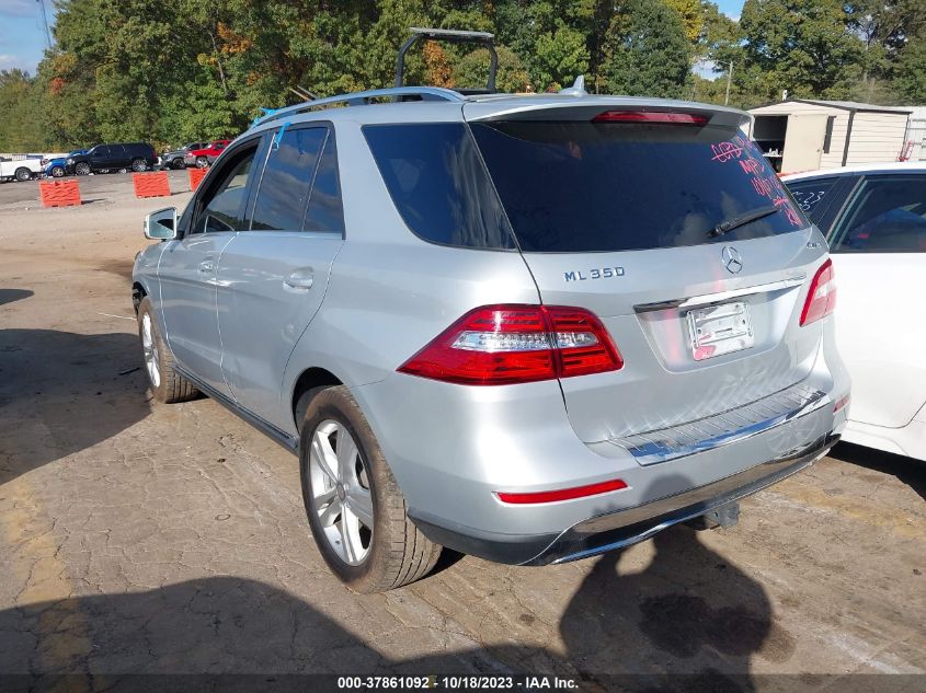 2015 MERCEDES-BENZ ML 350 4JGDA5HB3FA509659