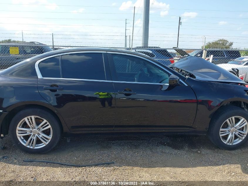 2013 INFINITI G37X - JN1CV6ARXDM762865