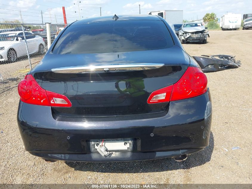 2013 INFINITI G37X - JN1CV6ARXDM762865