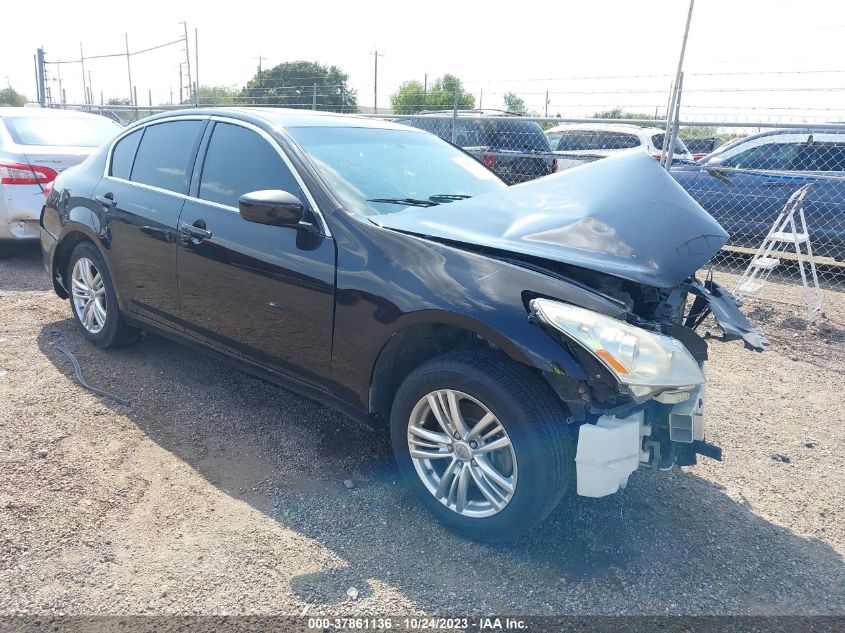 2013 INFINITI G37X - JN1CV6ARXDM762865