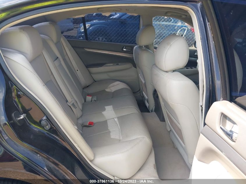 2013 INFINITI G37X - JN1CV6ARXDM762865