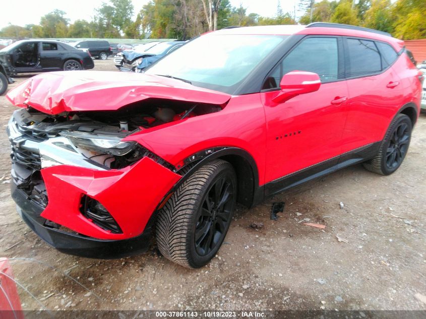 2021 CHEVROLET BLAZER RS - 3GNKBERS4MS548030