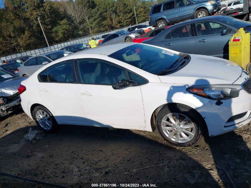 2014 KIA FORTE LX - KNAFX4A67E5228455
