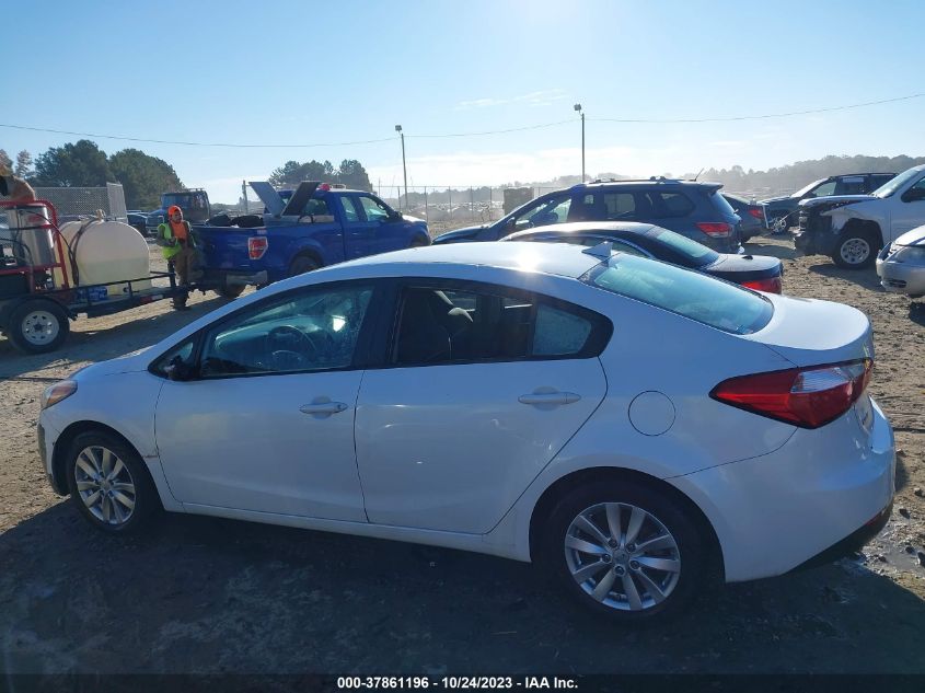 2014 KIA FORTE LX - KNAFX4A67E5228455