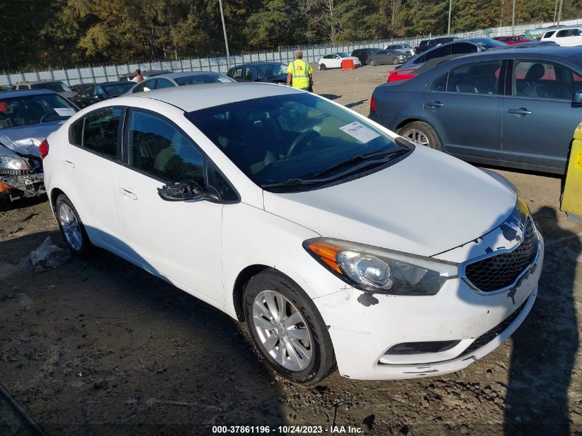 2014 KIA FORTE LX - KNAFX4A67E5228455