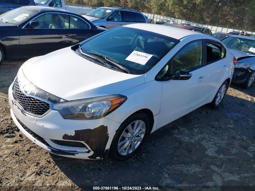 2014 KIA FORTE LX - KNAFX4A67E5228455