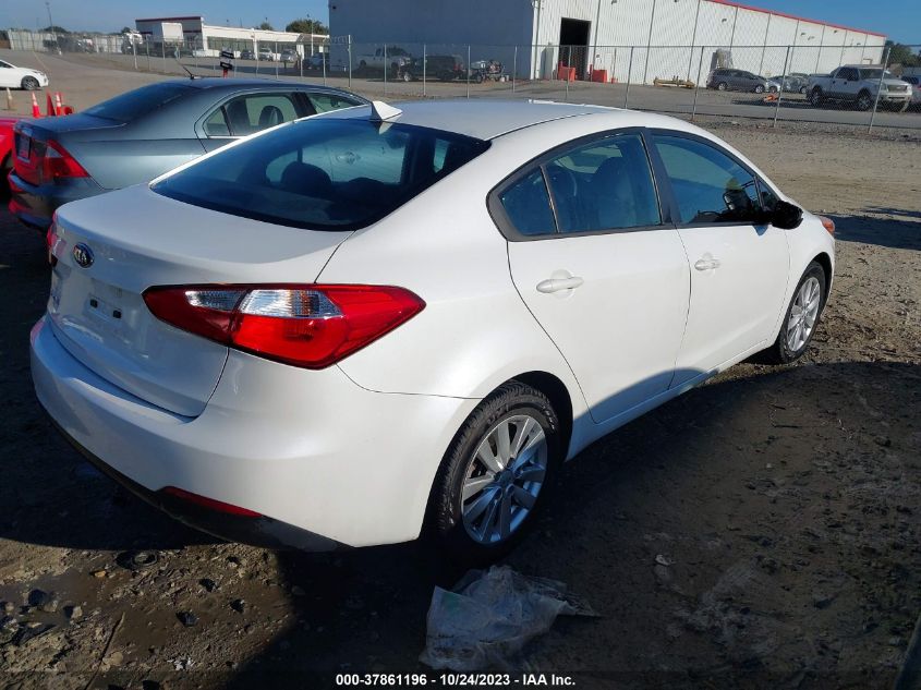 2014 KIA FORTE LX - KNAFX4A67E5228455