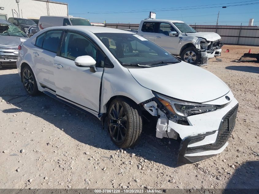 VIN 5YFS4MCE5PP158524 2023 TOYOTA COROLLA SE