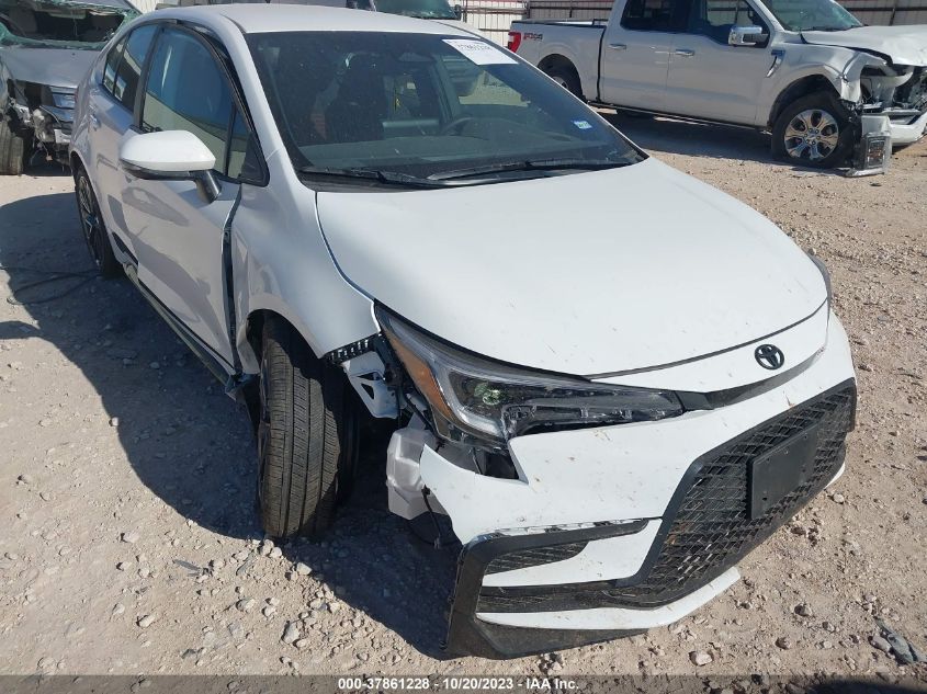 VIN 5YFS4MCE5PP158524 2023 TOYOTA COROLLA SE