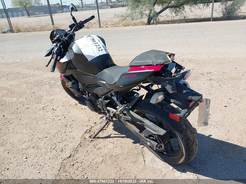 VIN JKAERKD15KDA41954 2019 KAWASAKI ER400 D