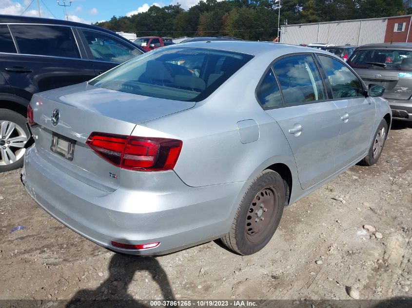 2016 VOLKSWAGEN JETTA SEDAN 1.4T S 3VW267AJ3GM314494