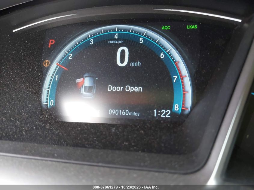2016 HONDA CIVIC COUPE TOURING - 2HGFC3B98GH352801