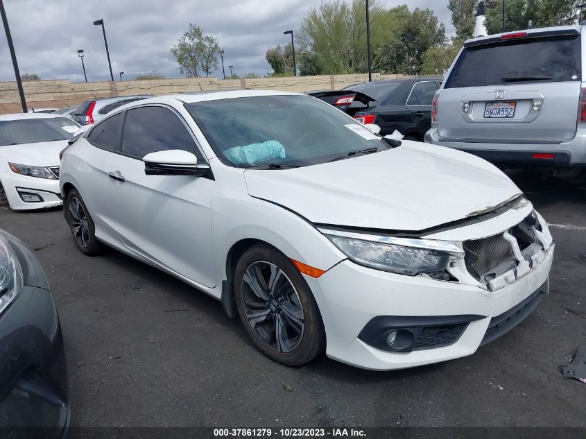 2016 HONDA CIVIC COUPE TOURING - 2HGFC3B98GH352801