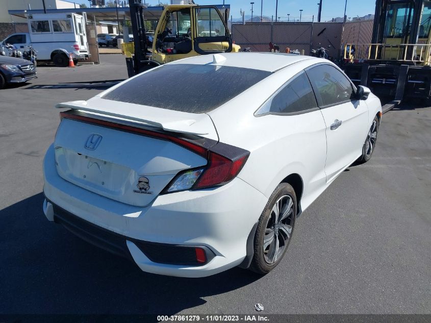 2016 HONDA CIVIC COUPE TOURING - 2HGFC3B98GH352801
