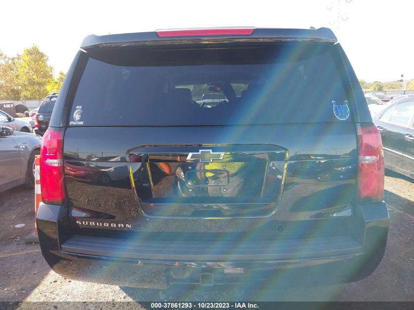 2016 CHEVROLET SUBURBAN K1500 LT - 1GNSKHKC0GR118216