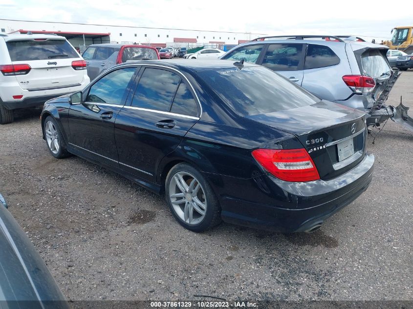 2014 MERCEDES-BENZ C 300 SPORT 4MATIC/LUXURY 4MATIC - WDDGF8AB5EG248731