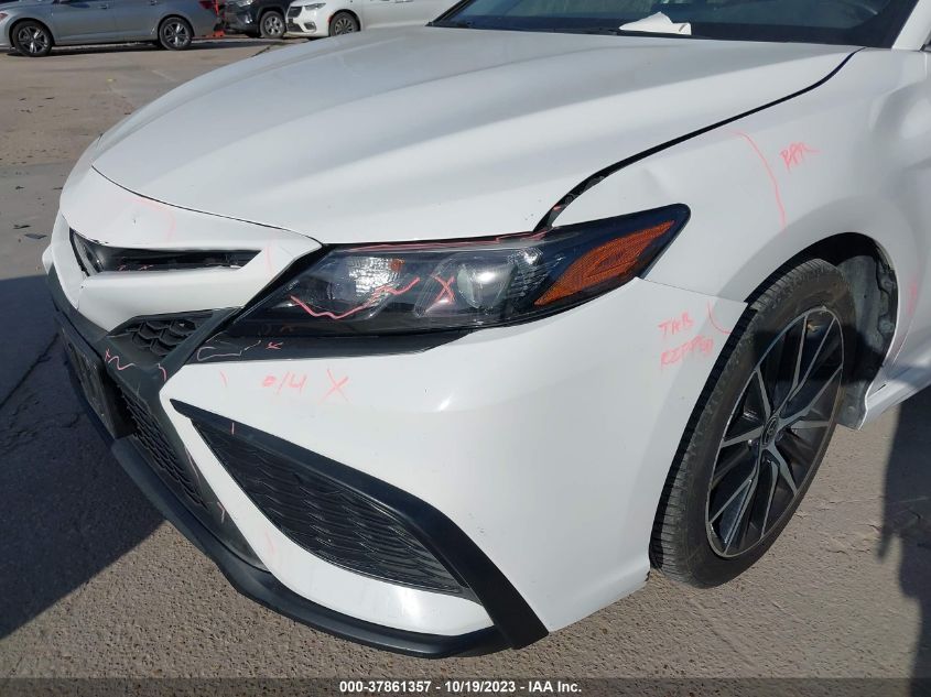 4T1G11AKXMU522081 Toyota Camry SE 6