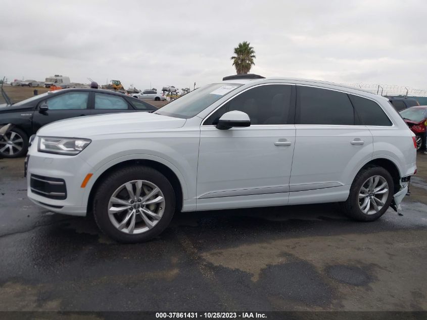 2019 AUDI Q7 PREMIUM/SE PREMIUM - WA1AHAF75KD041429