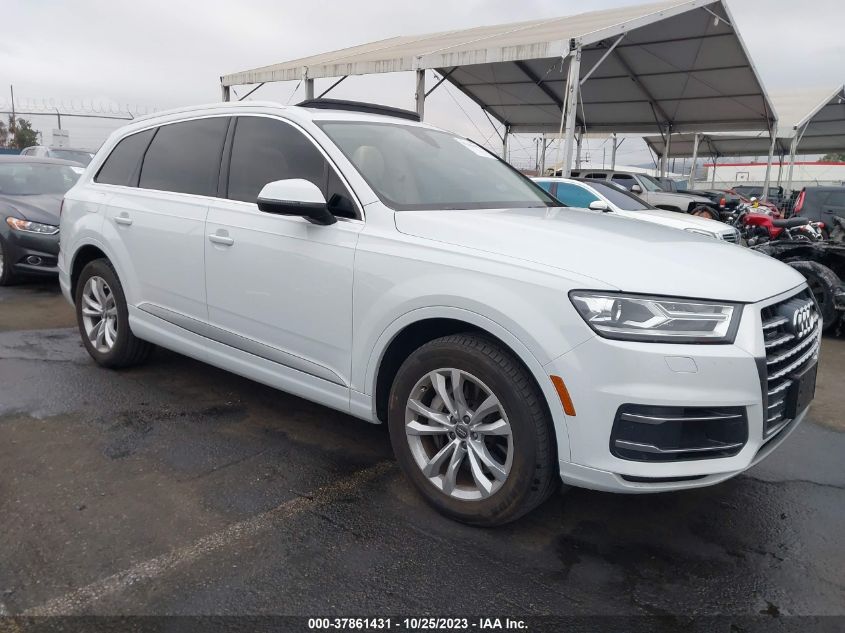 2019 AUDI Q7 PREMIUM/SE PREMIUM - WA1AHAF75KD041429