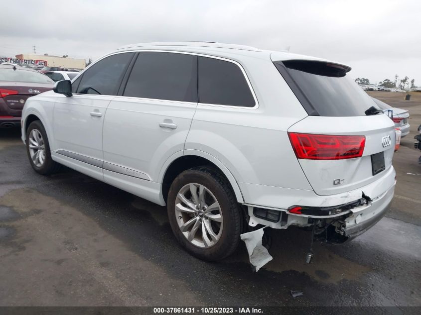 2019 AUDI Q7 PREMIUM/SE PREMIUM - WA1AHAF75KD041429