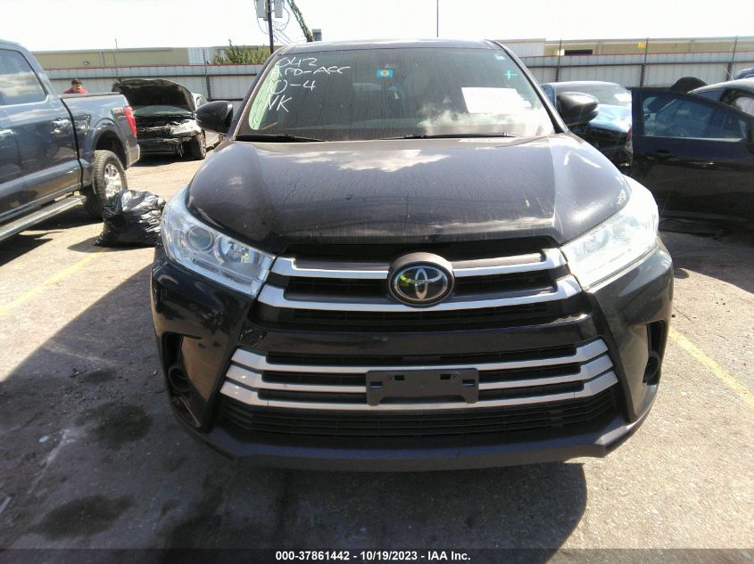 2019 TOYOTA HIGHLANDER LE - 5TDZARFH0KS044621