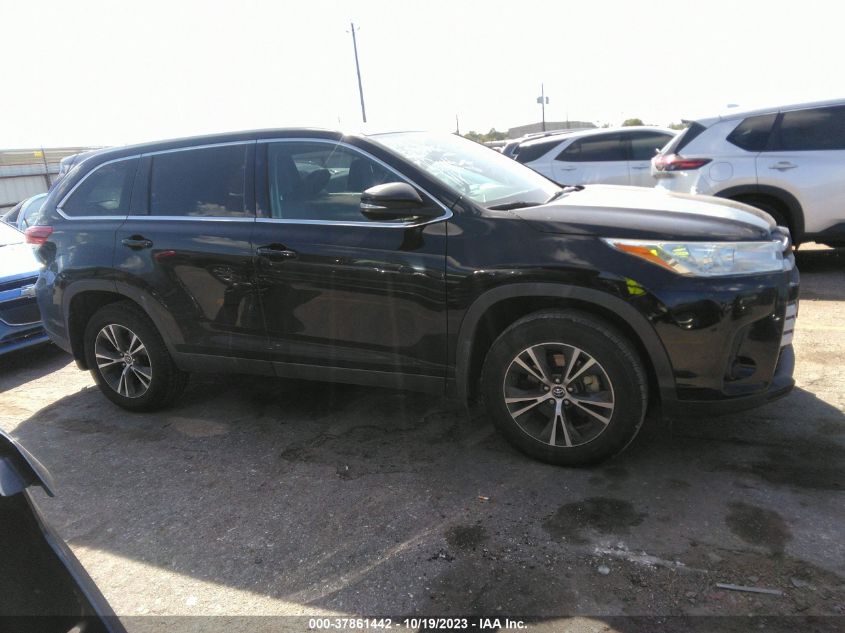 2019 TOYOTA HIGHLANDER LE - 5TDZARFH0KS044621