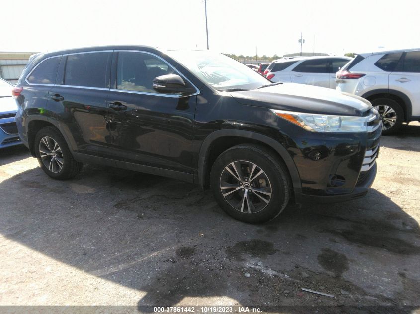 2019 TOYOTA HIGHLANDER LE - 5TDZARFH0KS044621