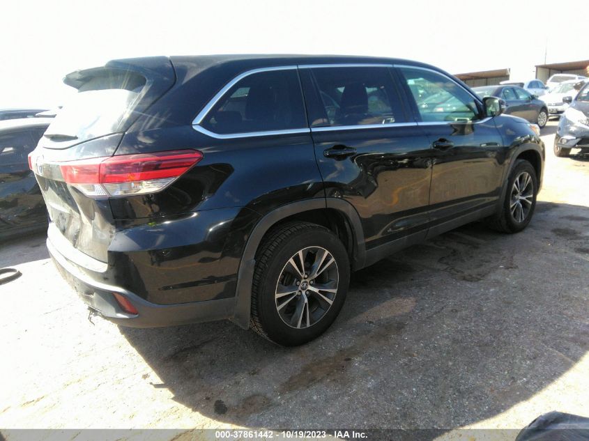 2019 TOYOTA HIGHLANDER LE - 5TDZARFH0KS044621