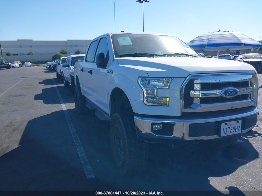 VIN 1FTEW1EF4HKC46637 2017 FORD F-150 XL/XLT/LARIAT
