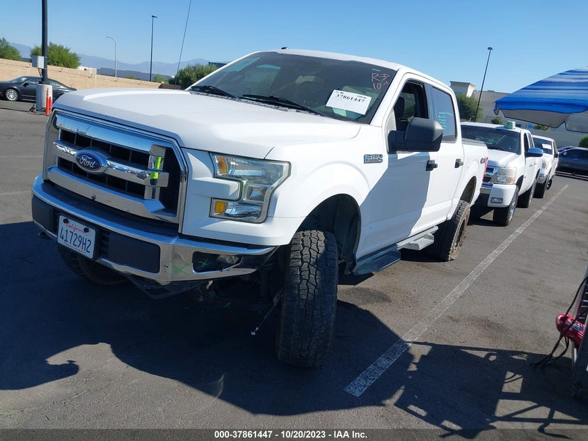 VIN 1FTEW1EF4HKC46637 2017 FORD F-150 XL/XLT/LARIAT