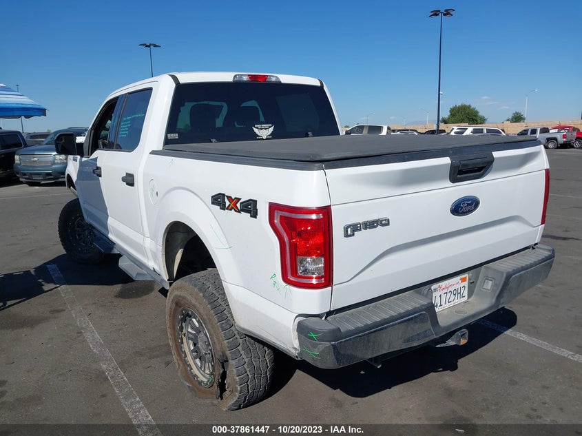 VIN 1FTEW1EF4HKC46637 2017 FORD F-150 XL/XLT/LARIAT