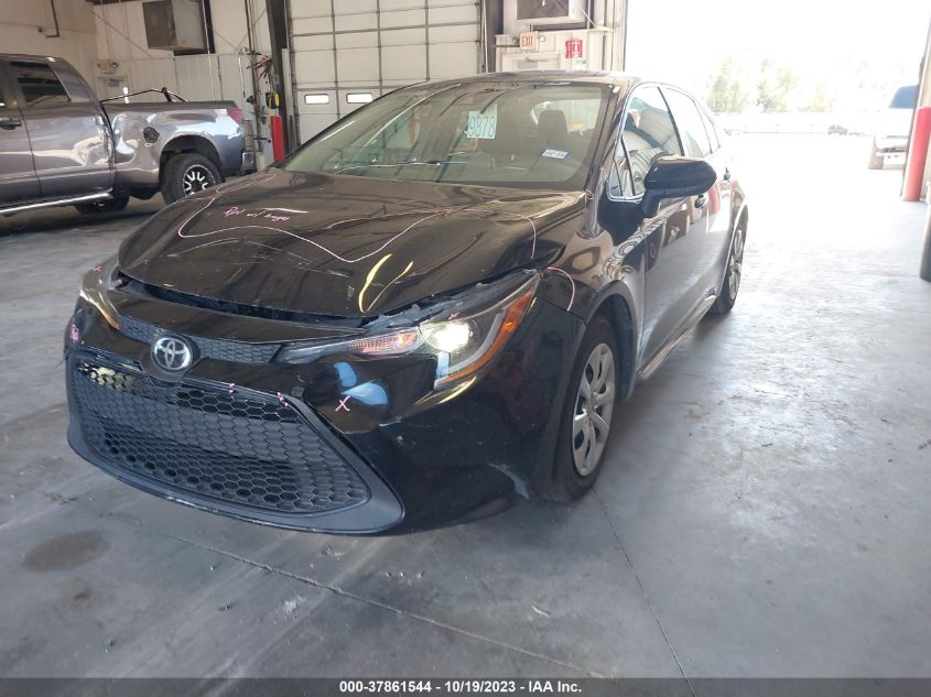 VIN 5YFEPMAE4MP210924 2021 TOYOTA COROLLA LE